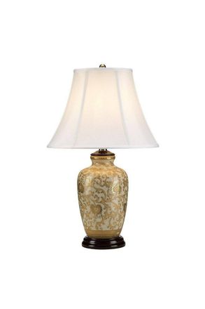 Netlighting Gold Thistle 1 Light Table Lamp Gold E27