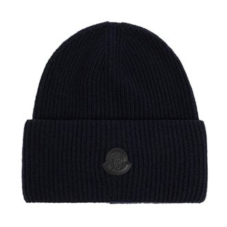 Moncler Dames, Accessoires, Blauw, Maat: ONE Size Wol