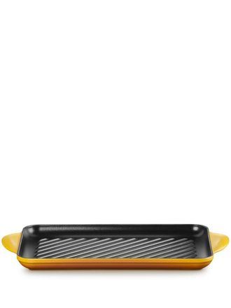 LE CREUSET Traditional rectangular grill - Yellow