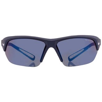 Nike Blue Mirror Wrap Unisex Sunglasses NIKE SKYLON ACE MI EV0525 401 69