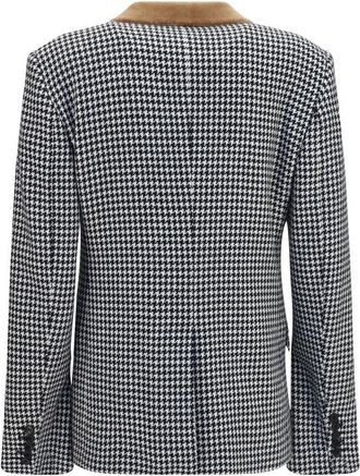 Tom Ford Womens Multicolor Cashmere Full-Length Jacket Clothing