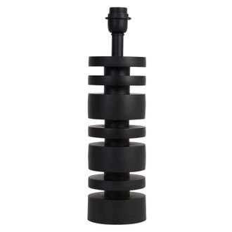 Light & Living L&aacute;mpara De Mesa - Desley - Negro - Metal - - Light&living