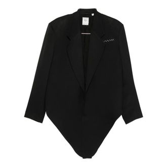 Calvin Klein Dames, Jassen, Zwart, Maat: 2XS Viscose