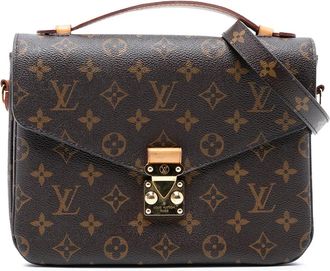 Louis Vuitton Borsa a tracolla Pochette Metis con monogramma 2015 - Marrone