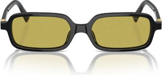 Miu Miu Sunglasses Mu11 Z 16 K07 O Black/Olive Green Women