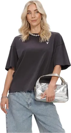 ALIX The Label Alix The Label, Tops, Dames, Grijs, XS, Denim, Dames Tops & T-shirts Ladies Knitted Tour T-shirt