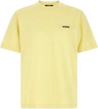 Jacquemus Yellow Crew Neck T-Shirt