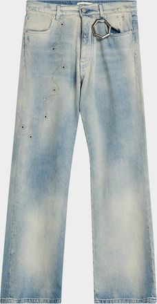 Alchemist Men & apos;s Studio Embellished Bootcut Jeans