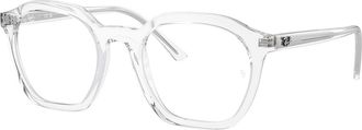 Ray-Ban Demo Irregular Unisex Eyeglasses RX7238F 2001 52