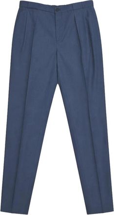 HUGO BOSS P-Phil C 262 Broek - Heren - Nette broeken - Blauw - 2XL - Wol - Broeken