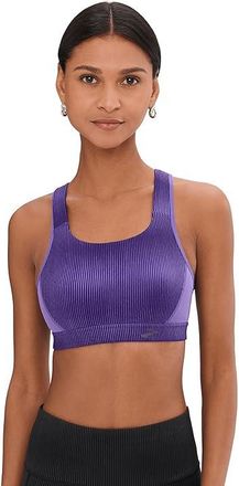Brooks Convertible 2.0 Sports Bra Womens Bra Sonic Violet : 38DD, Polyester/Spandex
