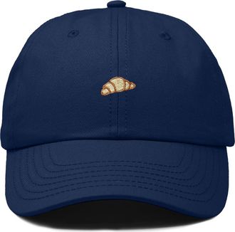 Dalix Croissant Dad Cap in Navy Blue at Nordstrom