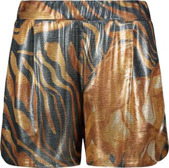 Alberta Ferretti Mujer, Pantalones cortos, Multicolor, Talla: L