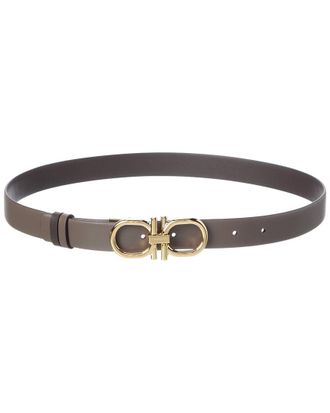 Ferragamo Ferragamo Gancini Reversible Leather Belt