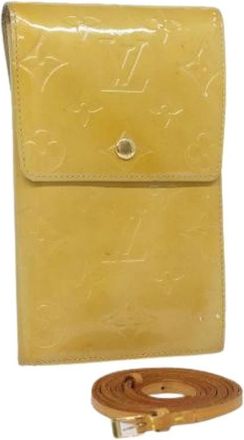Louis Vuitton Pre-owned Vintage Cross Body Bag - Dames - Vintage Schoudertas - Beige - ONE Size - Leer - Vintage