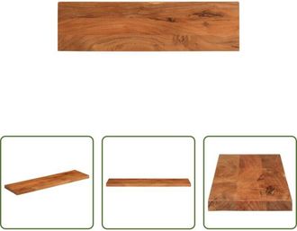 vidaXL vidaXL Tavolo da pranzo - Piano Tavolo 120x40x2,5 cm Rettangolare Legno Massello Acacia