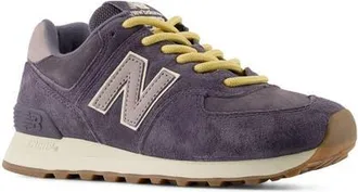 New Balance 574 Sneaker in Neptune Grey/Truffle Salt at Nordstrom, Size 8.5