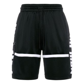 Air Jordan Jumpman Basketball shorts Black White side logo BQ8796-010