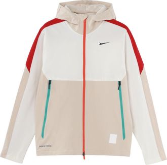 Nike Mens Nike Casual Sports Logo Hooded Long Sleeves Sail White Jacket DQ5064-133