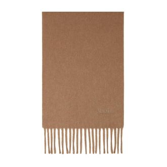 Max Mara Winter Scarves, female, Brown, Size: ONE SIZE Scilli Scarf