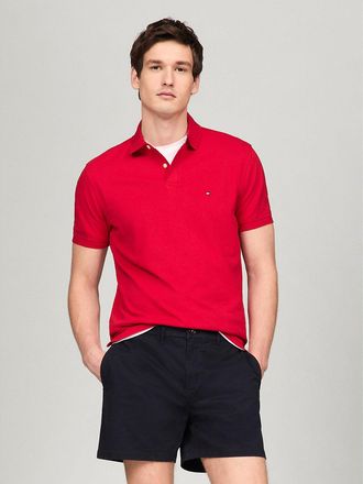 Tommy Hilfiger Mens Stretch Regular Fit Tommy Polo