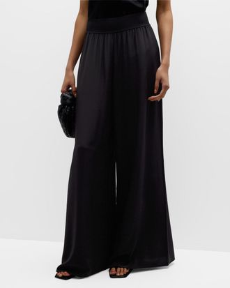Joseph Hulin High-Rise Wide-Leg Pants