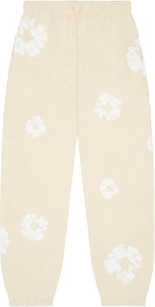 Denim Tears Pantaloni sportivi Wreath - Toni neutri