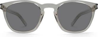 Saint Laurent Sunglasses Sl 28 Slim 006 Beige/Silver Unisex