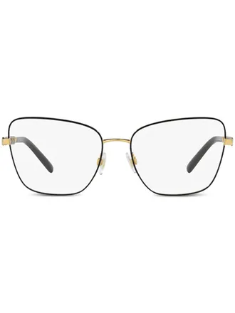 Dolce & Gabbana Eyewear Occhiali con placca logo - Oro
