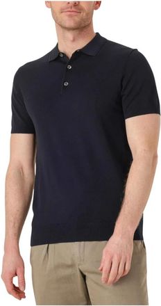 Profuomo Tops, Heren, Blauw, M, Heren Polo & T-shirts Korte Mouw