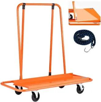 OEM Carro Para Paneles, Capacidad De Carga De 816 Kg, Con 4 Ruedas Giratorias Y Correa De Tensi&oacute;n, Ayuda De Transporte Para Contrachapado, Yeso Y Vidrio, 