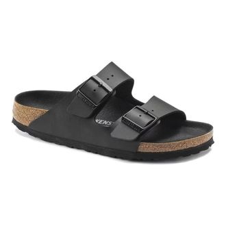 Birkenstock Arizona Birko-Flor Triples - female - Birkenstock - Sliders - Black - 5 UK - Shoes