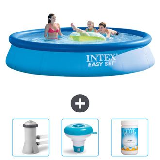 Intex Piscina Easy Set Redonda - 396x84 Cm - 6-piezas Scb77
