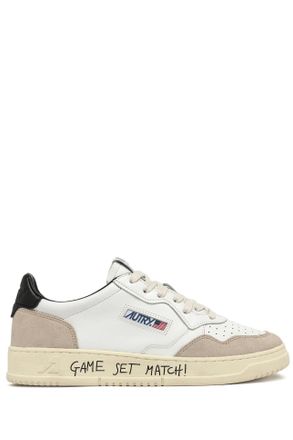 Autry Medalist Suede Leather Sneakers