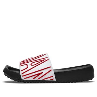 Nike Jordan (WMNS) Air Jordan Nola Slide White Black Gym Red CZ8027-160