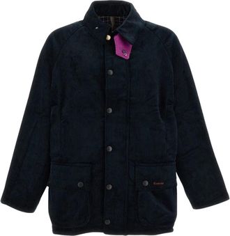 Barbour Ribbed Cotton Jacket - Heren - Zomerjassen - Blauw - XL - Katoen - Jassen