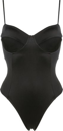 Brigitte spaghetti-straps high-cut swimsuit - women - Polyamide/Spandex/Elastane - PP - Black