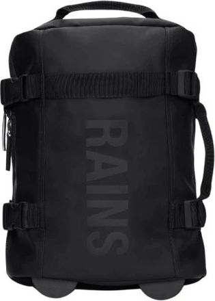 Rains Texel Cabin Bag Mini - unisex - Handbagage koffer - Zwart - ONE Size - Polyester - Koffers
