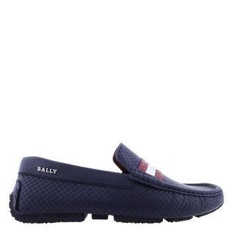 Bally Pacos Calf Embossed Drivers, Brand Size 5 ( US Size 6 )