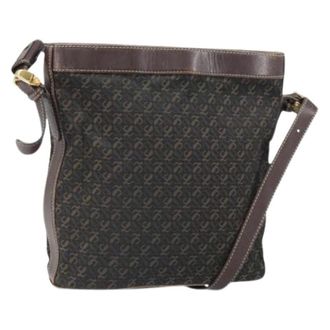 Loewe Pre-owned Canvas Schoudertas - Dames - Pre-owned - Bruin - Maat: ONE Size