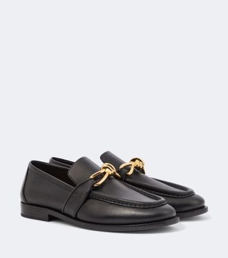 Bottega Veneta Mocasines Astaire Knot de piel