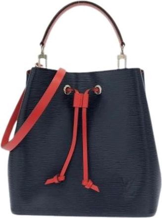 Louis Vuitton Pre-owned Bucket Bags, female, Blue, Size: ONE SIZE Pre-owned Vintage Bucket Bag