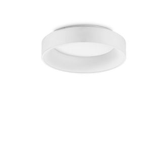 Netlighting ZIGGY Round 45cm Integrated LED Semi Flush Light White 3000K NonDim
