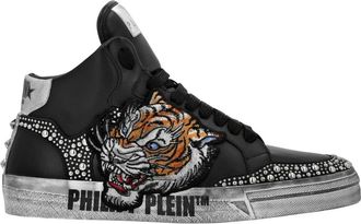 Philipp Plein unisex, Schoenen, Zwart, Maat: 40 EU Katoen