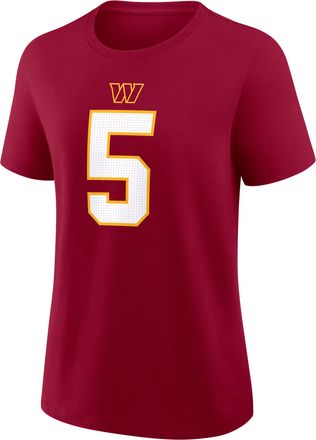 Nike Jayden Daniels Washington Commanders Nike Womens NFL T-Shirt in Red | 01K967P9EF-A28
