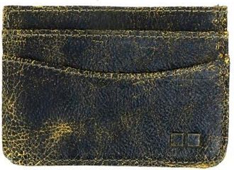 Bed Stü Chuck Wallet in Tang Black Delux at Nordstrom