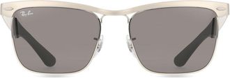 Ray-Ban RB3875 Wayfarer Deluxe 019/B1 Mens Sunglasses Silver Size 53