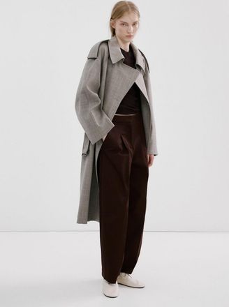 Mango Pullover maglia maniche corte marrone - Donna - XS - MANGO