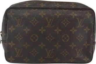 Louis Vuitton Pre-owned Clutches, unisex, Brown, Size: ONE SIZE Pre-owned Canvas Clutch