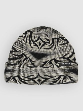 Blue Tomato Print Beanie schwarz